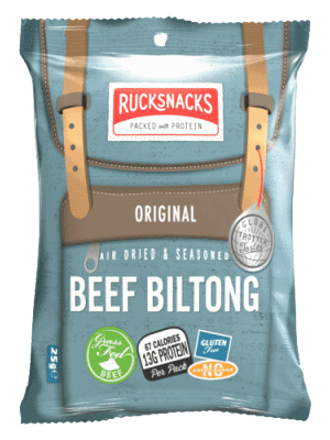 Rucksnacks Original Biltong 100% protein snack