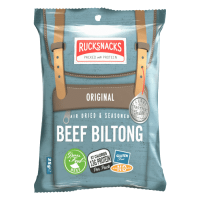 Rucksnacks Original Biltong 100% protein snack