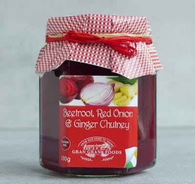 Gran Grans Beetroot Red Onion and Ginger Chutney