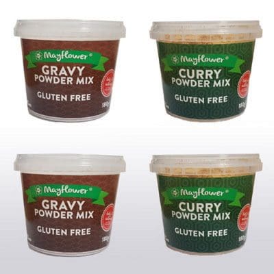 Mayflower's gluten-free-curry-gravy-multipack
