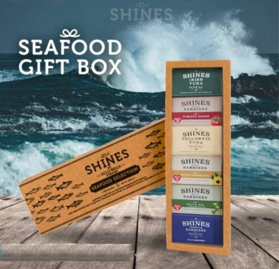 Selection of Seafood by Shines in a gift box