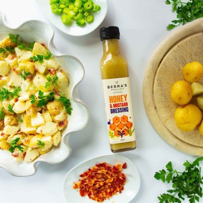 Berna's Dressing - Honey & Mustard Dressing with Potato Salad