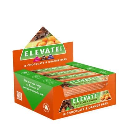 Box of 12 Chocolate and Orange Protein Bar