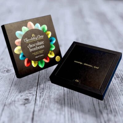 Vegan Chocolate Bonbons Box by Chocolatey Clare